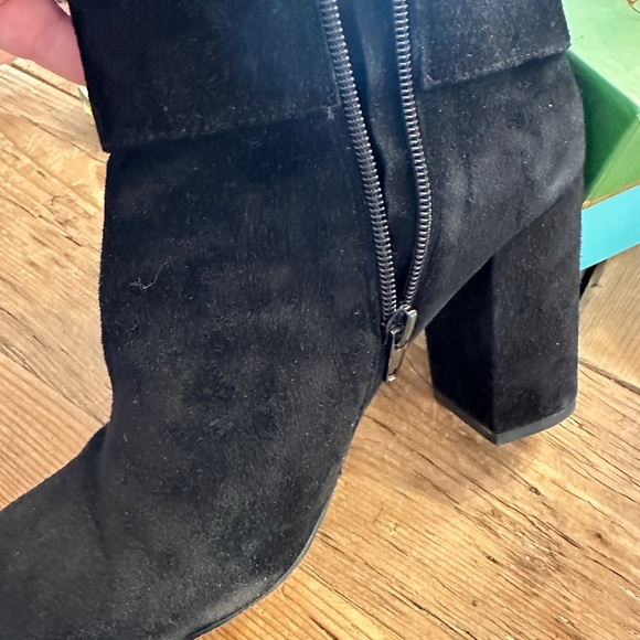 Authentic Kate Spade size 9 black suede boots - Picture 6 of 6